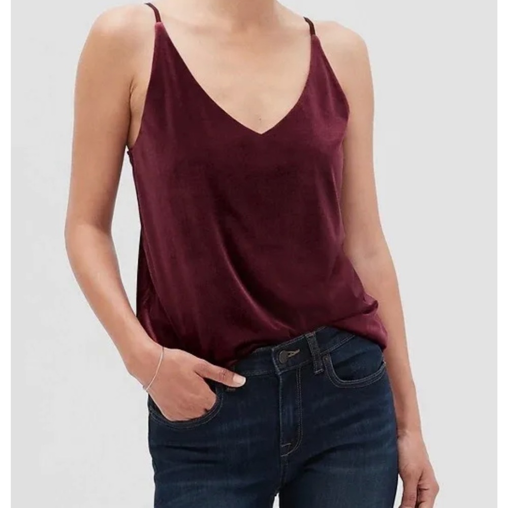 Banana Republic Burgundy Tank Top